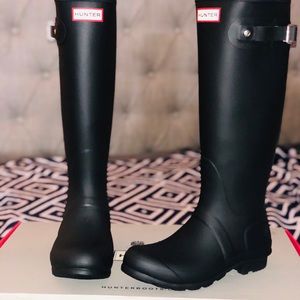 Hunter Original Tall Waterproof Rain Boot